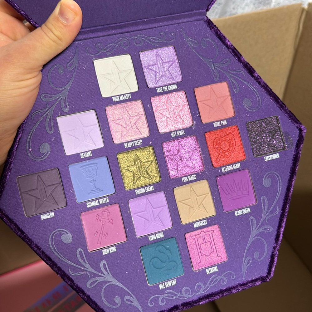 Jeffrey Star palette 💜✨